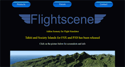 Desktop Screenshot of flightscene.net